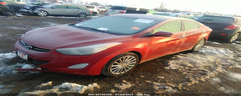 KMHDH4AE3CU301558 2012 HYUNDAI ELANTRA photo no. 2