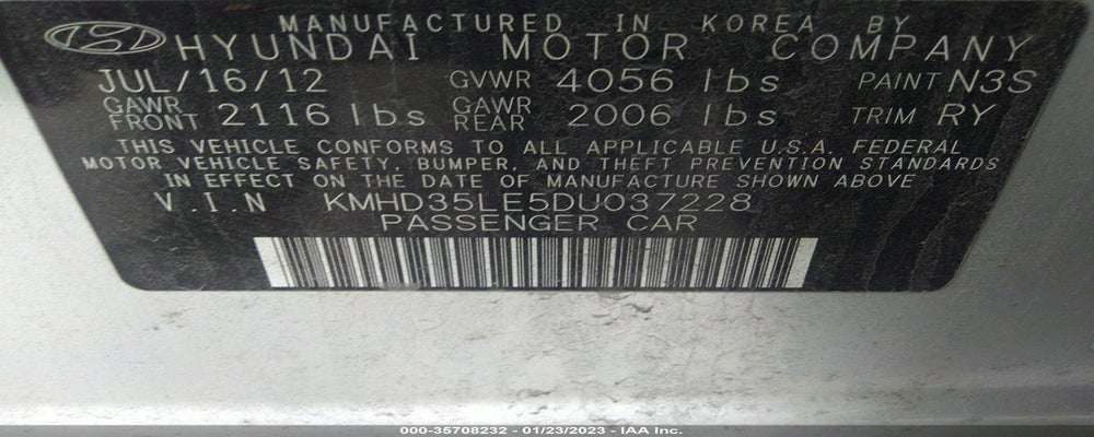 KMHD35LE5DU037228 2013 HYUNDAI ELANTRA GT photo no. 9