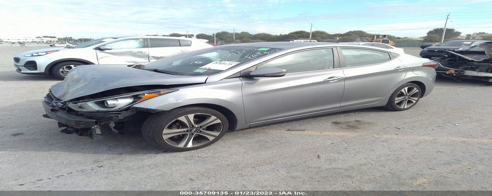 KMHDH4AH0EU110905 2014 HYUNDAI ELANTRA photo no. 2