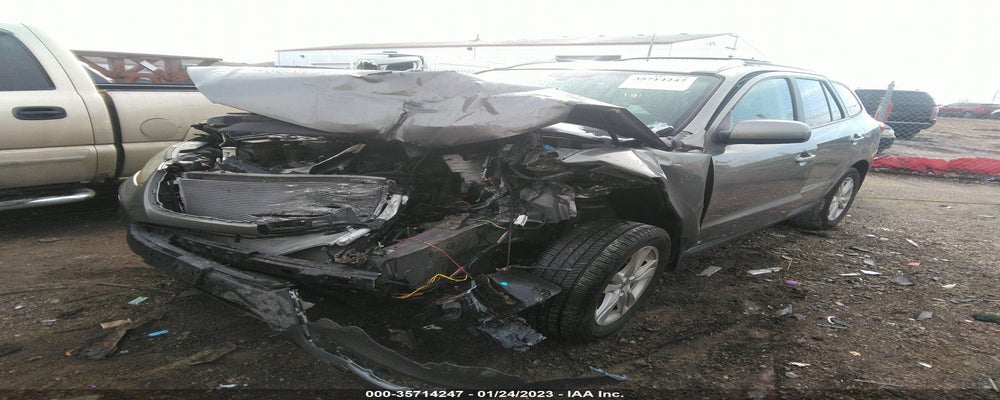 5XYZK4AG6BG035014 2011 HYUNDAI SANTA FE photo no. 2