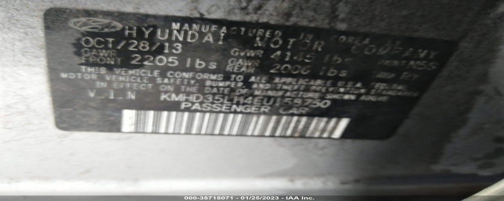 KMHD35LH4EU158750 2014 HYUNDAI ELANTRA GT photo no. 9