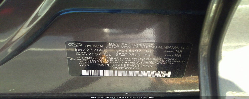 5NPE34AF8FH030883 2015 HYUNDAI SONATA photo no. 9