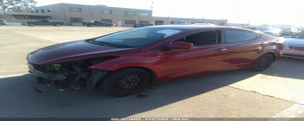 5NPDH4AE9GH663687 2016 HYUNDAI ELANTRA photo no. 2