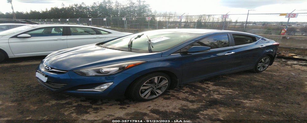 KMHDH4AE0EU057581 2014 HYUNDAI ELANTRA photo no. 2