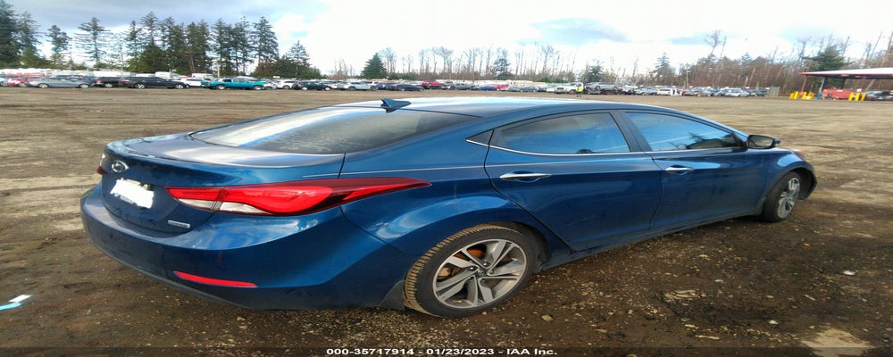 KMHDH4AE0EU057581 2014 HYUNDAI ELANTRA photo no. 4