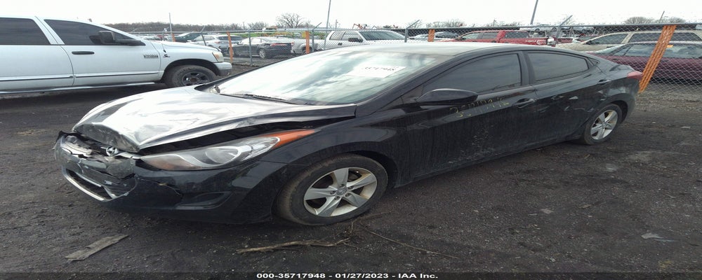 KMHDH4AE7BU103077 2011 HYUNDAI ELANTRA photo no. 2