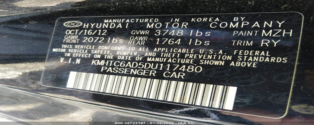 KMHTC6AD5DU117480 2013 HYUNDAI VELOSTER photo no. 9
