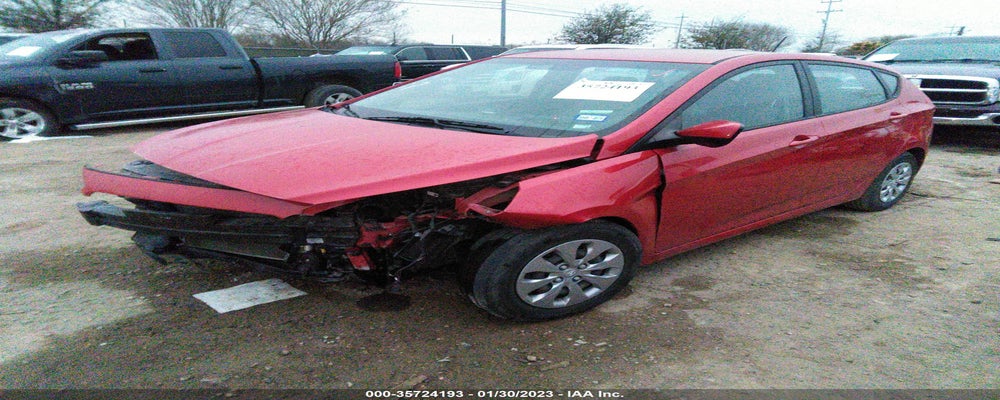 KMHCT5AE7HU301649 2017 HYUNDAI ACCENT photo no. 2