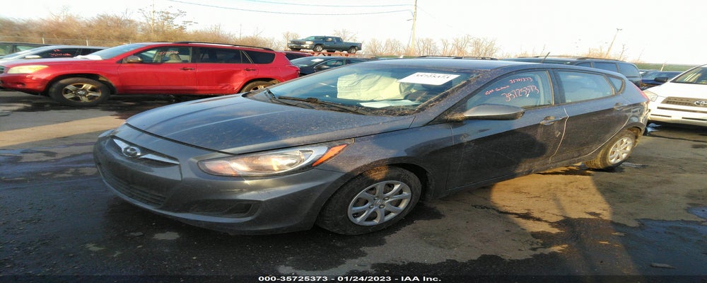 KMHCT5AE4EU167145 2014 HYUNDAI ACCENT photo no. 2