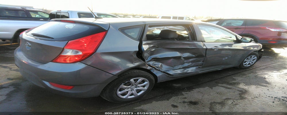 KMHCT5AE4EU167145 2014 HYUNDAI ACCENT photo no. 4