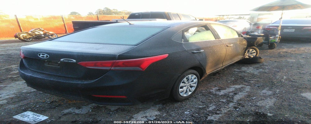 3KPC24A61ME150293 2021 HYUNDAI ACCENT photo no. 4