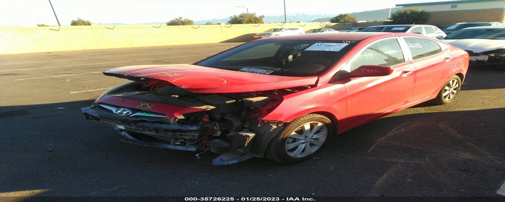 KMHCU4AE4DU462381 2013 HYUNDAI ACCENT photo no. 2
