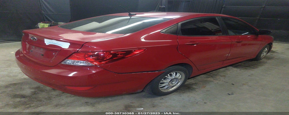 KMHCT4AE1EU606098 2014 HYUNDAI ACCENT photo no. 4