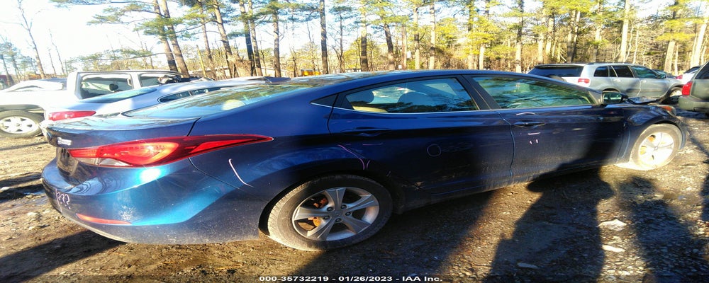5NPDH4AE7GH782323 2016 HYUNDAI ELANTRA photo no. 4