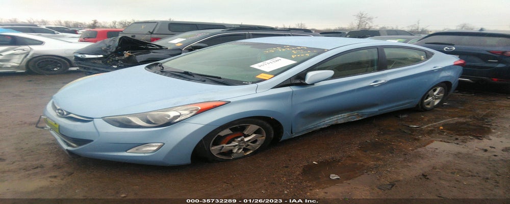 KMHDH4AE5CU286741 2012 HYUNDAI ELANTRA photo no. 2