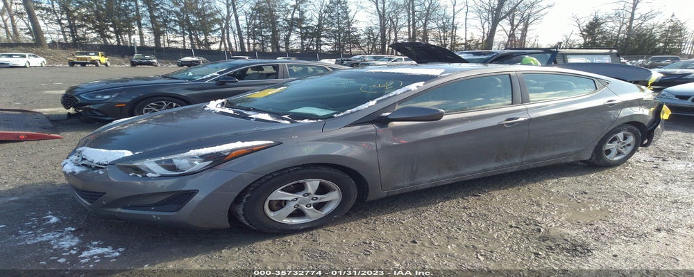 5NPDH4AEXEH526075 2014 HYUNDAI ELANTRA photo no. 2