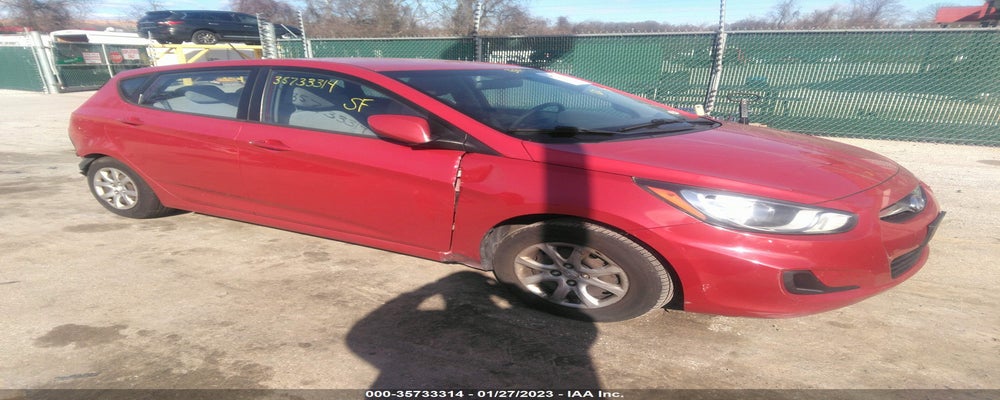 KMHCT5AE6CU015378 2012 HYUNDAI ACCENT photo no. 1