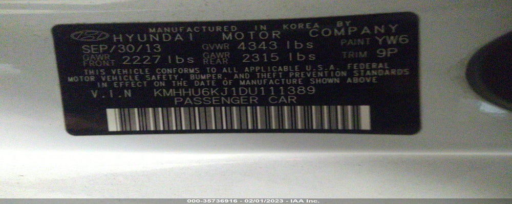 KMHHU6KJ1DU111389 2013 HYUNDAI GENESIS COUPE photo no. 9