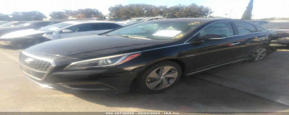 KMHE34L33HA064478 2017 HYUNDAI SONATA HYBRID photo no. 2