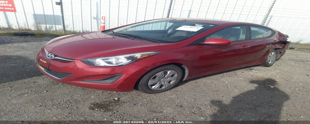 KMHDH4AE7GU621438 2016 HYUNDAI ELANTRA photo no. 2