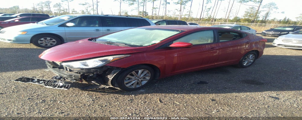 5NPDH4AE5GH736487 2016 HYUNDAI ELANTRA photo no. 2