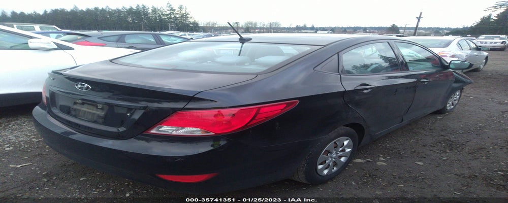 KMHCT4AEXFU924190 2015 HYUNDAI ACCENT photo no. 4