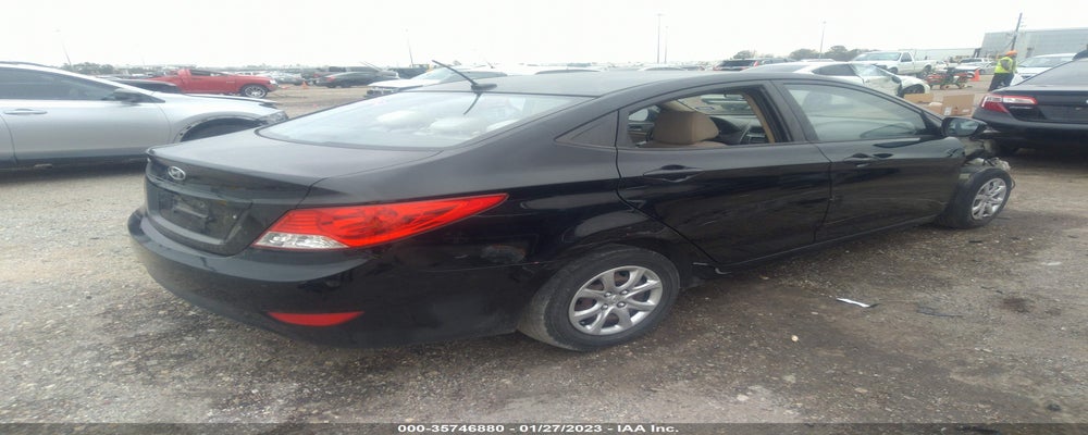 KMHCT4AEXDU453414 2013 HYUNDAI ACCENT photo no. 4