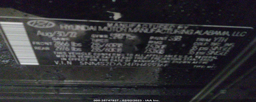 5NMS2DAJ4PH499168 2023 HYUNDAI SANTA FE photo no. 9