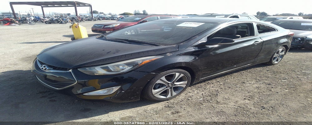 KMHDH6AHXEU025176 2014 HYUNDAI ELANTRA COUPE photo no. 2