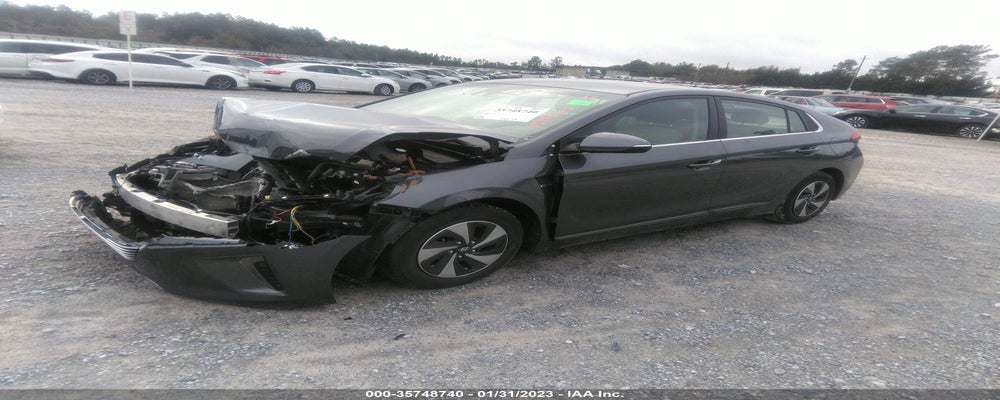 KMHC75LC4KU118247 2019 HYUNDAI IONIQ HYBRID photo no. 2