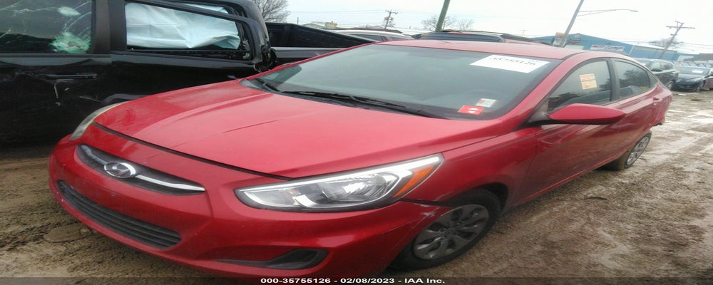 KMHCT4AE7FU847407 2015 HYUNDAI ACCENT photo no. 2