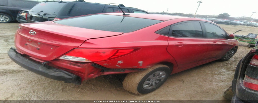 KMHCT4AE7FU847407 2015 HYUNDAI ACCENT photo no. 4