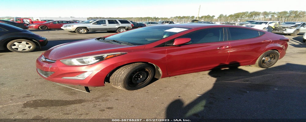 5NPDH4AE3GH745480 2016 HYUNDAI ELANTRA photo no. 2