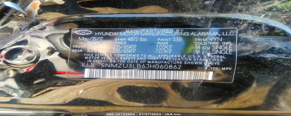 5NMZU3LB6JH060862 2018 HYUNDAI SANTA FE SPORT photo no. 9