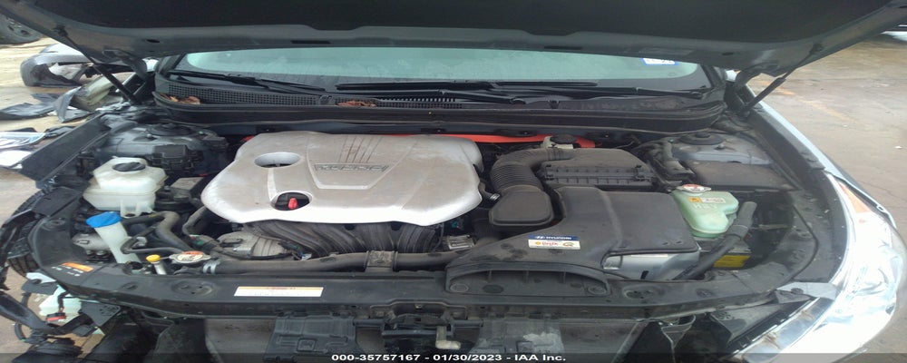 KMHEC4A49FA131187 2015 HYUNDAI SONATA HYBRID photo no. 10