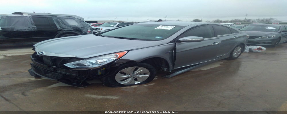 KMHEC4A49FA131187 2015 HYUNDAI SONATA HYBRID photo no. 2