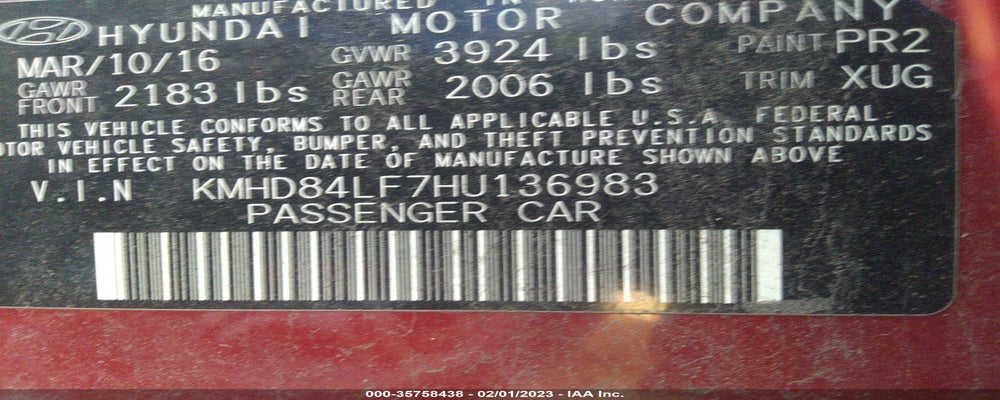 KMHD84LF7HU136983 2017 HYUNDAI ELANTRA photo no. 9