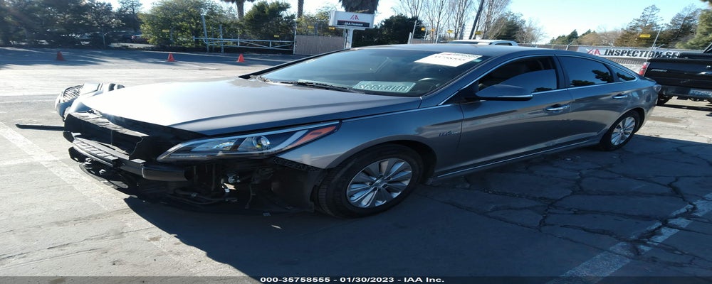 KMHE24L10HA058073 2017 HYUNDAI SONATA HYBRID photo no. 2
