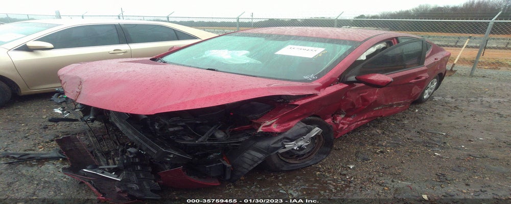 5NPDH4AE1GH791292 2016 HYUNDAI ELANTRA photo no. 2