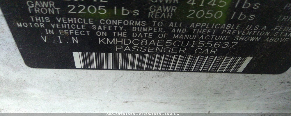 KMHDC8AE5CU155637 2012 HYUNDAI ELANTRA TOURING photo no. 9