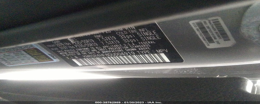 KM8SR4HF8DU004919 2013 HYUNDAI SANTA FE photo no. 9