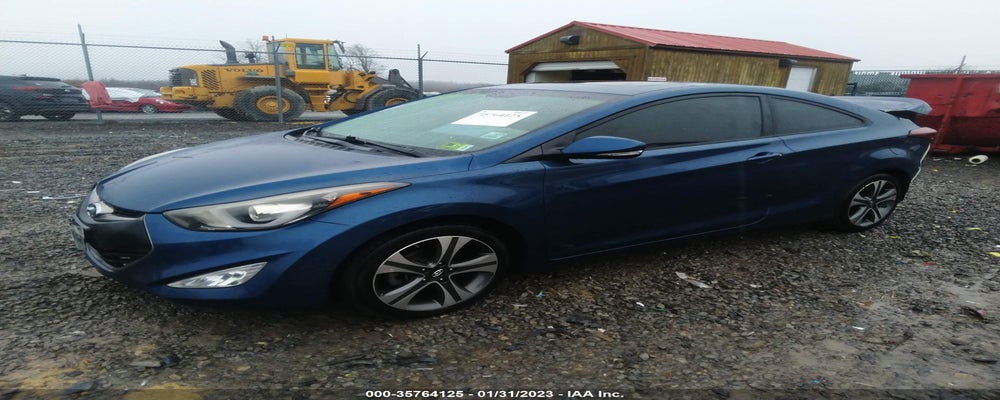 KMHDH6AH6EU027300 2014 HYUNDAI ELANTRA COUPE photo no. 2