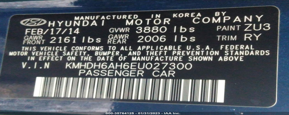KMHDH6AH6EU027300 2014 HYUNDAI ELANTRA COUPE photo no. 9