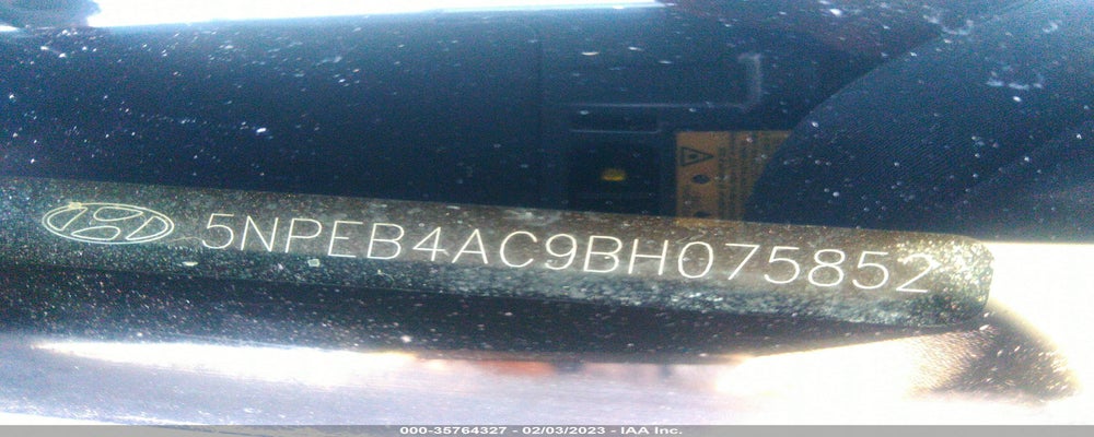 5NPEB4AC9BH075852 2011 HYUNDAI SONATA photo no. 9