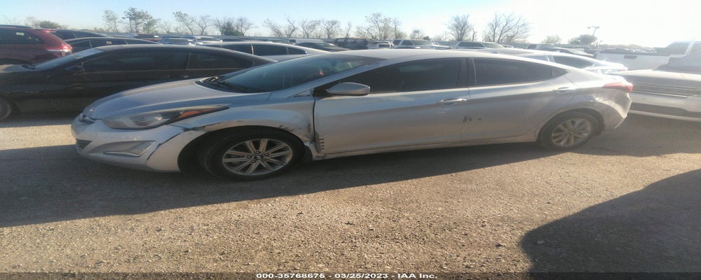 5NPDH4AE3EH499415 2014 HYUNDAI ELANTRA photo no. 2