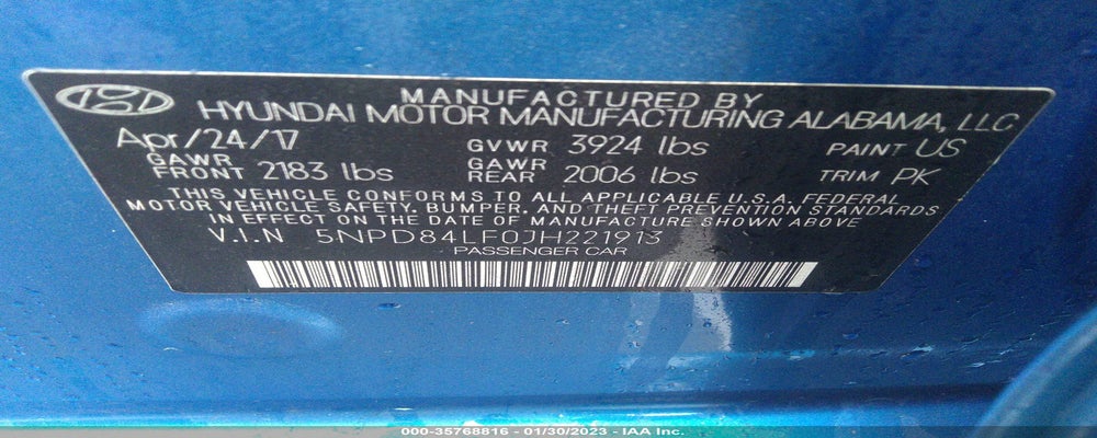 5NPD84LF0JH221913 2018 HYUNDAI ELANTRA photo no. 9