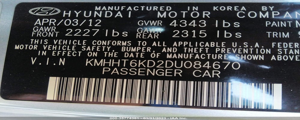KMHHT6KD2DU084670 2013 HYUNDAI GENESIS COUPE photo no. 9