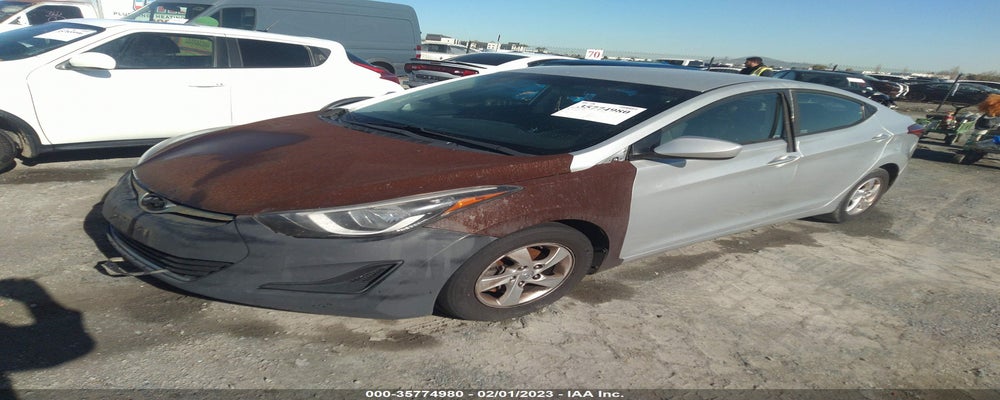 5NPDH4AE0FH557496 2015 HYUNDAI ELANTRA photo no. 2