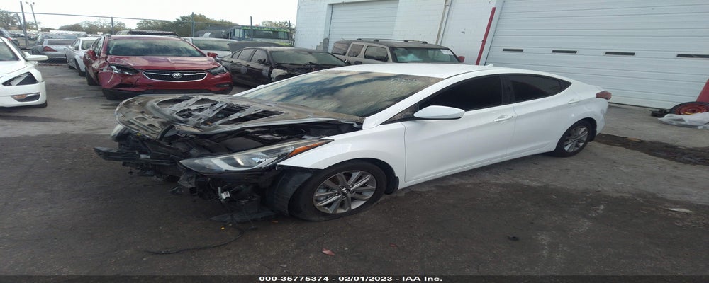 5NPDH4AE8EH509033 2014 HYUNDAI ELANTRA photo no. 2