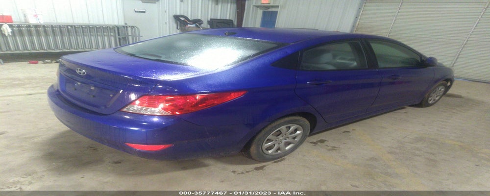 KMHCT4AE2EU613822 2014 HYUNDAI ACCENT photo no. 4